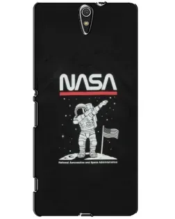 Чохол для Sony Xperia C5 Ultra (E5533, E5563, E5506, E5553) з картинкою «NASA — крокуємо по Місяцю» Чохол для Sony Xperia C5 Ultra (E5533, E5563, E5506, E5553) з картинкою «NASA — крокуємо по Місяцю»