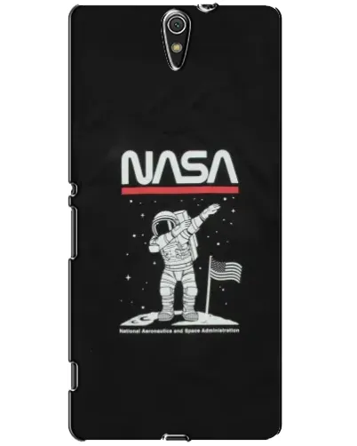 Чехол для Sony Xperia C5 Ultra (E5533, E5563, E5506, E5553) с картинкой «NASA — шагаем по Луне» Чехол для Sony Xperia C5 Ultra (E5533, E5563, E5506, E5553) с картинкой «NASA — шагаем по Луне»