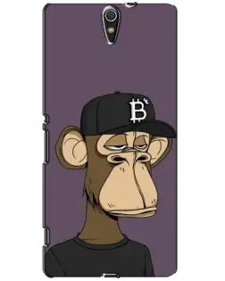 Чохол для Sony Xperia C5 Ultra (E5533, E5563, E5506, E5553) з картинкою «Bored Ape в кепці»