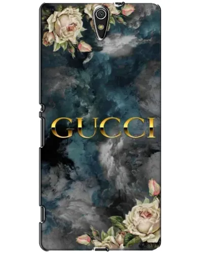 Чехол для Sony Xperia C5 Ultra (E5533, E5563, E5506, E5553) с картинкой «Абстрактные цветы Gucci» Чехол для Sony Xperia C5 Ultra (E5533, E5563, E5506, E5553) с картинкой «Абстрактные цветы Gucci»