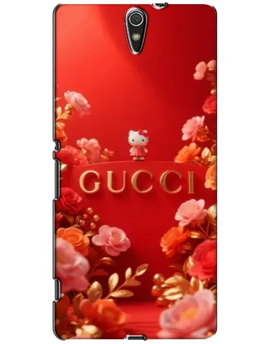 Чехол для Sony Xperia C5 Ultra (E5533, E5563, E5506, E5553) с картинкой «Gucci — золотой сад» Чехол для Sony Xperia C5 Ultra (E5533, E5563, E5506, E5553) с картинкой «Gucci — золотой сад»