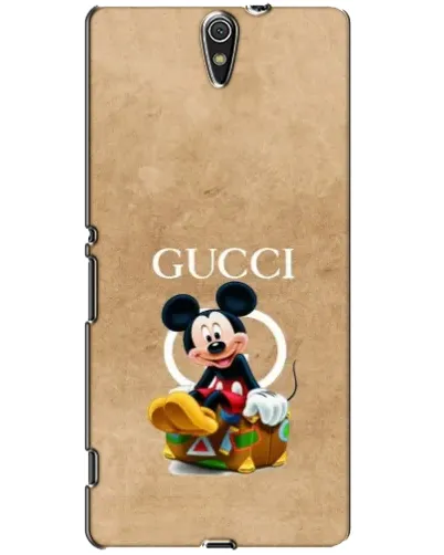 Чехол для Sony Xperia C5 Ultra (E5533, E5563, E5506, E5553) с картинкой «Микки Маус Gucci — крафт» Чехол для Sony Xperia C5 Ultra (E5533, E5563, E5506, E5553) с картинкой «Микки Маус Gucci — крафт»