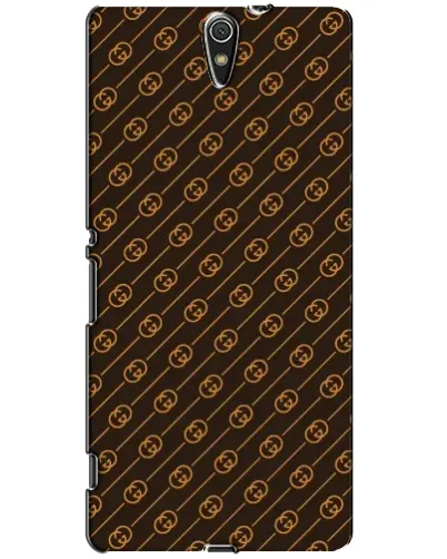 Чехол для Sony Xperia C5 Ultra (E5533, E5563, E5506, E5553) с картинкой «Gucci — золотые диагонали» Чехол для Sony Xperia C5 Ultra (E5533, E5563, E5506, E5553) с картинкой «Gucci — золотые диагонали»
