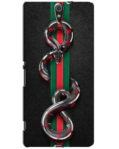 Чохол для Sony Xperia C5 Ultra (E5533, E5563, E5506, E5553) з картинкою «Gucci — змія на смузі» Чохол для Sony Xperia C5 Ultra (E5533, E5563, E5506, E5553) з картинкою «Gucci — змія на смузі»