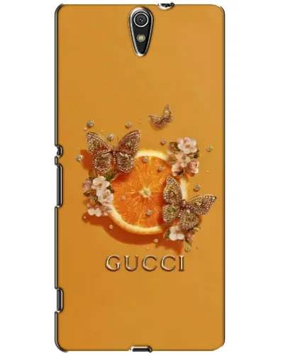 Чохол для Sony Xperia C5 Ultra (E5533, E5563, E5506, E5553) з картинкою «Gucci — золоті метелики» Чохол для Sony Xperia C5 Ultra (E5533, E5563, E5506, E5553) з картинкою «Gucci — золоті метелики»
