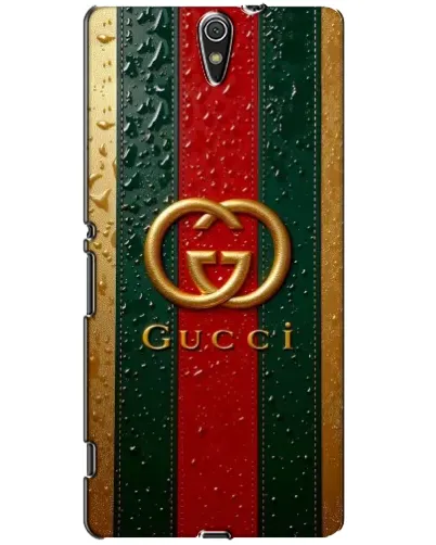 Чохол для Sony Xperia C5 Ultra (E5533, E5563, E5506, E5553) з картинкою «Gucci — фірмова смуга та золото» Чохол для Sony Xperia C5 Ultra (E5533, E5563, E5506, E5553) з картинкою «Gucci — фірмова смуга та золото»