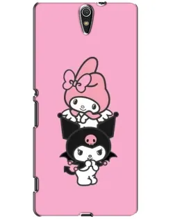 Чохол для Sony Xperia C5 Ultra (E5533, E5563, E5506, E5553) з картинкою «My Melody та Kuromi» Чохол для Sony Xperia C5 Ultra (E5533, E5563, E5506, E5553) з картинкою «My Melody та Kuromi»