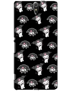 Чохол для Sony Xperia C5 Ultra (E5533, E5563, E5506, E5553) з картинкою «Чорний паттерн Kuromi» Чохол для Sony Xperia C5 Ultra (E5533, E5563, E5506, E5553) з картинкою «Чорний паттерн Kuromi»