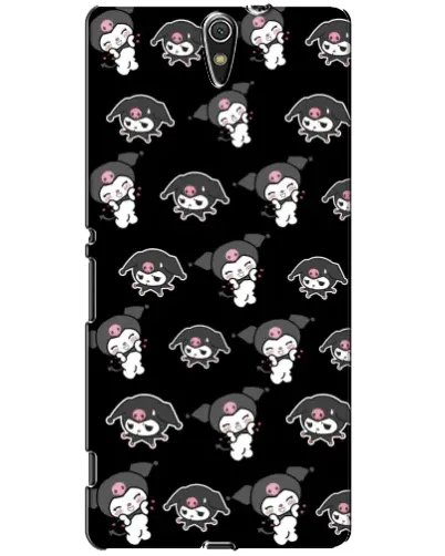 Чохол для Sony Xperia C5 Ultra (E5533, E5563, E5506, E5553) з картинкою «Чорний паттерн Kuromi» Чохол для Sony Xperia C5 Ultra (E5533, E5563, E5506, E5553) з картинкою «Чорний паттерн Kuromi»