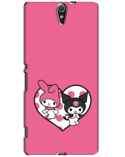 Чохол для Sony Xperia C5 Ultra (E5533, E5563, E5506, E5553) з картинкою «Kuromi та My Melody» Чохол для Sony Xperia C5 Ultra (E5533, E5563, E5506, E5553) з картинкою «Kuromi та My Melody»