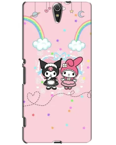 Чохол для Sony Xperia C5 Ultra (E5533, E5563, E5506, E5553) з картинкою «My Melody та Kuromi» Чохол для Sony Xperia C5 Ultra (E5533, E5563, E5506, E5553) з картинкою «My Melody та Kuromi»