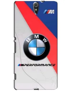 Чехол для Sony Xperia C5 Ultra (E5533, E5563, E5506, E5553) с картинкой «BMW Performance стиль»