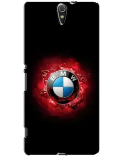Чехол для Sony Xperia C5 Ultra (E5533, E5563, E5506, E5553) с картинкой «Логотип BMW — вспышка»