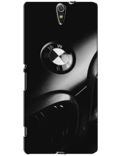 Чехол для Sony Xperia C5 Ultra (E5533, E5563, E5506, E5553) с картинкой «Эмблема BMW — макро»