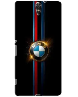 Чехол для Sony Xperia C5 Ultra (E5533, E5563, E5506, E5553) с картинкой «BMW M-Power неон»