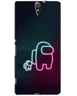 Чохол для Sony Xperia C5 Ultra (E5533, E5563, E5506, E5553) з картинкою «Among Us неон-арт» Чохол для Sony Xperia C5 Ultra (E5533, E5563, E5506, E5553) з картинкою «Among Us неон-арт»