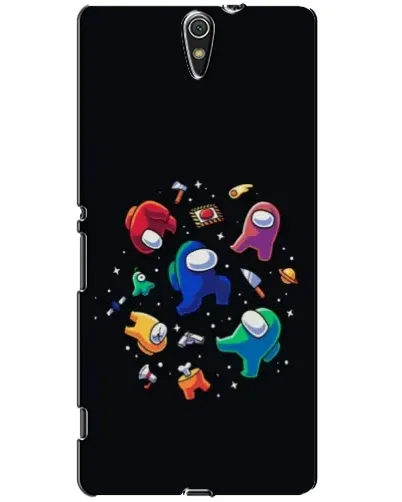Чохол для Sony Xperia C5 Ultra (E5533, E5563, E5506, E5553) з картинкою «Among Us космос»
