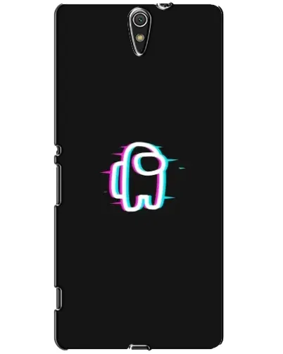 Чохол для Sony Xperia C5 Ultra (E5533, E5563, E5506, E5553) з картинкою «Among Us неон»