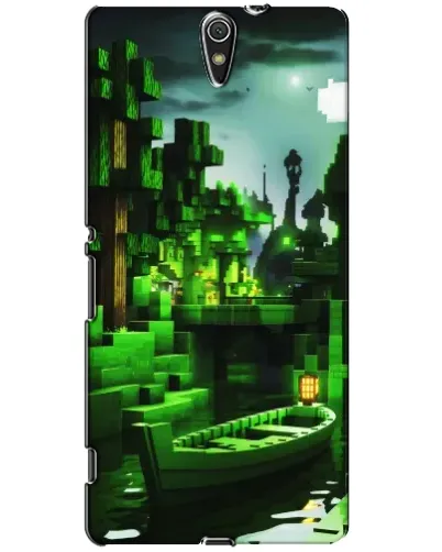 Чехол для Sony Xperia C5 Ultra (E5533, E5563, E5506, E5553) с картинкой «Minecraft лесной пейзаж» Чехол для Sony Xperia C5 Ultra (E5533, E5563, E5506, E5553) с картинкой «Minecraft лесной пейзаж»