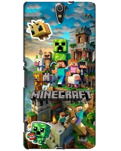 Чехол для Sony Xperia C5 Ultra (E5533, E5563, E5506, E5553) с картинкой «Замок Minecraft» Чехол для Sony Xperia C5 Ultra (E5533, E5563, E5506, E5553) с картинкой «Замок Minecraft»
