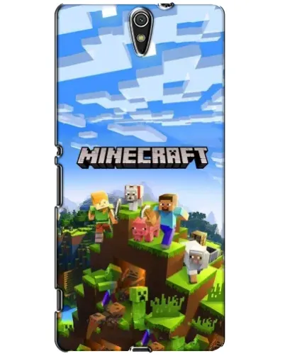 Чехол для Sony Xperia C5 Ultra (E5533, E5563, E5506, E5553) с картинкой «Minecraft классический мир» Чехол для Sony Xperia C5 Ultra (E5533, E5563, E5506, E5553) с картинкой «Minecraft классический мир»