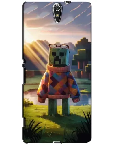 Чехол для Sony Xperia C5 Ultra (E5533, E5563, E5506, E5553) с картинкой «Крипер в свитере» Чехол для Sony Xperia C5 Ultra (E5533, E5563, E5506, E5553) с картинкой «Крипер в свитере»