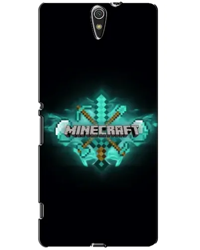 Чехол для Sony Xperia C5 Ultra (E5533, E5563, E5506, E5553) с картинкой «Minecraft Diamond лого» Чехол для Sony Xperia C5 Ultra (E5533, E5563, E5506, E5553) с картинкой «Minecraft Diamond лого»