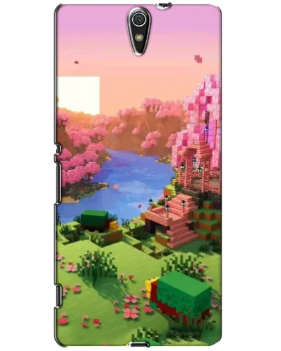 Чехол для Sony Xperia C5 Ultra (E5533, E5563, E5506, E5553) с картинкой «Розовое дерево Minecraft» Чехол для Sony Xperia C5 Ultra (E5533, E5563, E5506, E5553) с картинкой «Розовое дерево Minecraft»