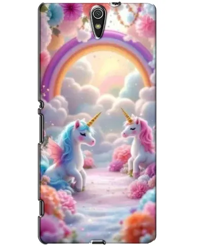 Чохол для Sony Xperia C5 Ultra (E5533, E5563, E5506, E5553) з картинкою «Веселка і єдинороги» Чохол для Sony Xperia C5 Ultra (E5533, E5563, E5506, E5553) з картинкою «Веселка і єдинороги»
