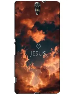 Чехол для Sony Xperia C5 Ultra (E5533, E5563, E5506, E5553) с картинкой «Сияние Имени Jesus»