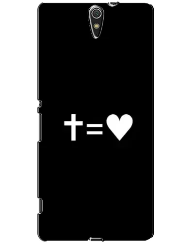 Чохол для Sony Xperia C5 Ultra (E5533, E5563, E5506, E5553) з картинкою «Хрест та Серце» Чохол для Sony Xperia C5 Ultra (E5533, E5563, E5506, E5553) з картинкою «Хрест та Серце»