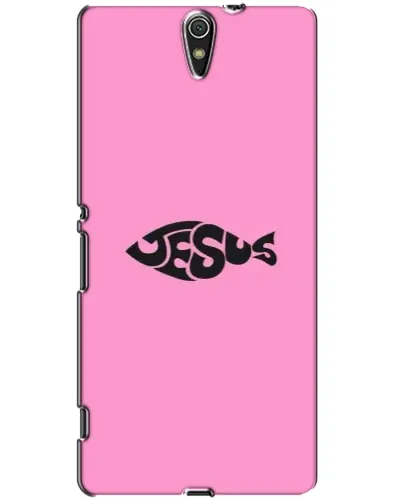 Чохол для Sony Xperia C5 Ultra (E5533, E5563, E5506, E5553) з картинкою «Рожевий символ Jesus» Чохол для Sony Xperia C5 Ultra (E5533, E5563, E5506, E5553) з картинкою «Рожевий символ Jesus»