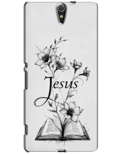 Чохол для Sony Xperia C5 Ultra (E5533, E5563, E5506, E5553) з картинкою «Квіти та Біблія» Чохол для Sony Xperia C5 Ultra (E5533, E5563, E5506, E5553) з картинкою «Квіти та Біблія»