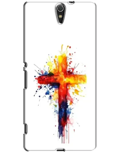Чохол для Sony Xperia C5 Ultra (E5533, E5563, E5506, E5553) з картинкою «Акварельний хрест» Чохол для Sony Xperia C5 Ultra (E5533, E5563, E5506, E5553) з картинкою «Акварельний хрест»
