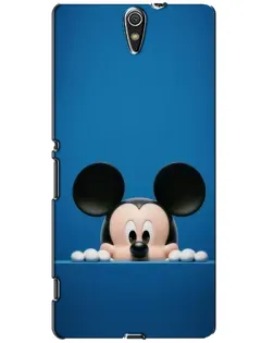 Чехол для Sony Xperia C5 Ultra (E5533, E5563, E5506, E5553) с картинкой «Микки выглядывает» Чехол для Sony Xperia C5 Ultra (E5533, E5563, E5506, E5553) с картинкой «Микки выглядывает»