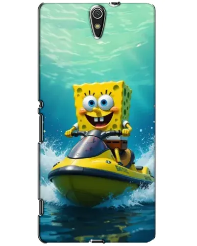 Чохол для Sony Xperia C5 Ultra (E5533, E5563, E5506, E5553) з картинкою «Спанч Боб на гідроциклі» Чохол для Sony Xperia C5 Ultra (E5533, E5563, E5506, E5553) з картинкою «Спанч Боб на гідроциклі»