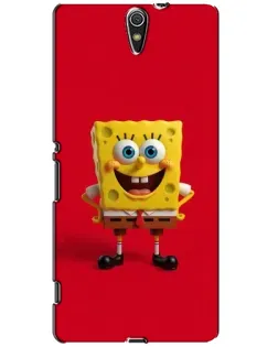 Чохол для Sony Xperia C5 Ultra (E5533, E5563, E5506, E5553) з картинкою «Спанч Боб на червоному» Чохол для Sony Xperia C5 Ultra (E5533, E5563, E5506, E5553) з картинкою «Спанч Боб на червоному»