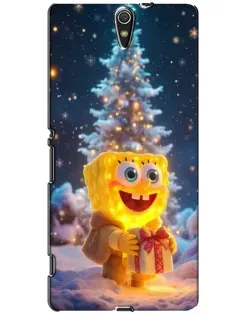 Чохол для Sony Xperia C5 Ultra (E5533, E5563, E5506, E5553) з картинкою «Різдвяний Спанч Боб» Чохол для Sony Xperia C5 Ultra (E5533, E5563, E5506, E5553) з картинкою «Різдвяний Спанч Боб»