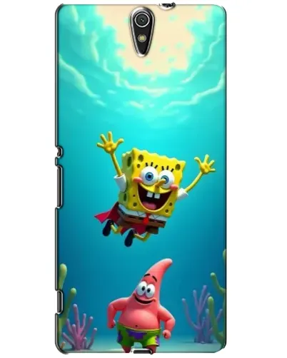 Чохол для Sony Xperia C5 Ultra (E5533, E5563, E5506, E5553) з картинкою «Спанч Боб під водою» Чохол для Sony Xperia C5 Ultra (E5533, E5563, E5506, E5553) з картинкою «Спанч Боб під водою»