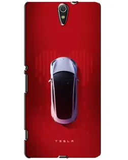 Чохол для Sony Xperia C5 Ultra (E5533, E5563, E5506, E5553) з картинкою «Tesla Top View» Чохол для Sony Xperia C5 Ultra (E5533, E5563, E5506, E5553) з картинкою «Tesla Top View»