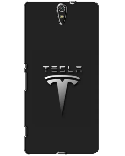 Чохол для Sony Xperia C5 Ultra (E5533, E5563, E5506, E5553) з картинкою «Сталевий логотип Tesla» Чохол для Sony Xperia C5 Ultra (E5533, E5563, E5506, E5553) з картинкою «Сталевий логотип Tesla»