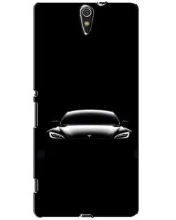 Чохол для Sony Xperia C5 Ultra (E5533, E5563, E5506, E5553) з картинкою «Фари Tesla Night» Чохол для Sony Xperia C5 Ultra (E5533, E5563, E5506, E5553) з картинкою «Фари Tesla Night»