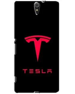 Чохол для Sony Xperia C5 Ultra (E5533, E5563, E5506, E5553) з картинкою «Tesla Red Logo» Чохол для Sony Xperia C5 Ultra (E5533, E5563, E5506, E5553) з картинкою «Tesla Red Logo»