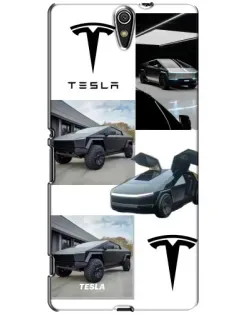 Чохол для Sony Xperia C5 Ultra (E5533, E5563, E5506, E5553) з картинкою «Колаж Cybertruck Tesla» Чохол для Sony Xperia C5 Ultra (E5533, E5563, E5506, E5553) з картинкою «Колаж Cybertruck Tesla»