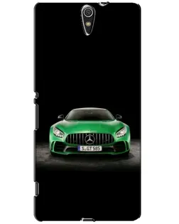 Чехол для Sony Xperia C5 Ultra (E5533, E5563, E5506, E5553) с картинкой «Mercedes — неоновый лого» Чехол для Sony Xperia C5 Ultra (E5533, E5563, E5506, E5553) с картинкой «Mercedes — неоновый лого»