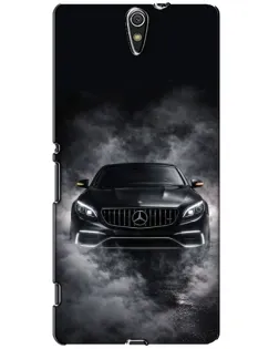 Чехол для Sony Xperia C5 Ultra (E5533, E5563, E5506, E5553) с картинкой «Mercedes в дыму» Чехол для Sony Xperia C5 Ultra (E5533, E5563, E5506, E5553) с картинкой «Mercedes в дыму»