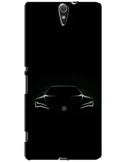 Чехол для Sony Xperia C5 Ultra (E5533, E5563, E5506, E5553) с картинкой «Mercedes — силуэт авто» Чехол для Sony Xperia C5 Ultra (E5533, E5563, E5506, E5553) с картинкой «Mercedes — силуэт авто»