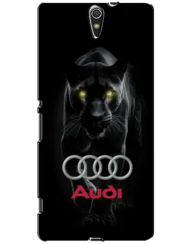 Чехол для Sony Xperia C5 Ultra (E5533, E5563, E5506, E5553) с картинкой «Пантера и Audi» Чехол для Sony Xperia C5 Ultra (E5533, E5563, E5506, E5553) с картинкой «Пантера и Audi»