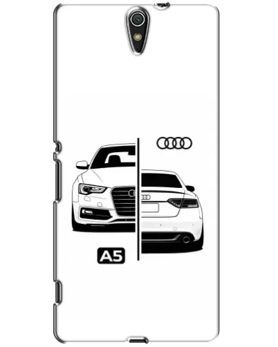 Чехол для Sony Xperia C5 Ultra (E5533, E5563, E5506, E5553) с картинкой «Audi — контрастный дизайн» Чехол для Sony Xperia C5 Ultra (E5533, E5563, E5506, E5553) с картинкой «Audi — контрастный дизайн»