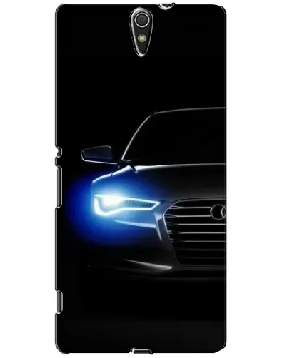 Чехол для Sony Xperia C5 Ultra (E5533, E5563, E5506, E5553) с картинкой «Неоновый взгляд Audi» Чехол для Sony Xperia C5 Ultra (E5533, E5563, E5506, E5553) с картинкой «Неоновый взгляд Audi»